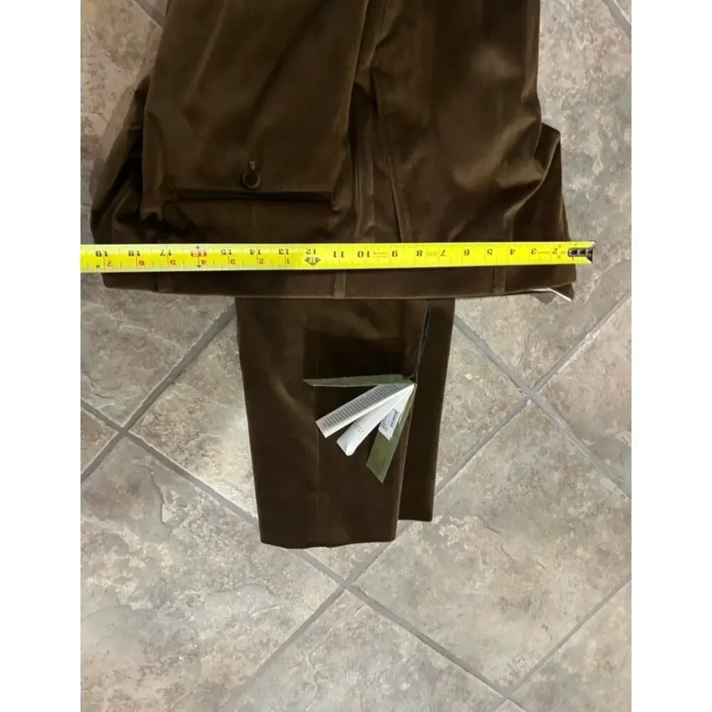 Men's Gucci velvet stretch pants size 56, European/40 US made in Italy